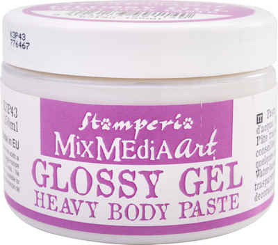 Stamperia Modelliermasse Glossy Gel, Transparent 150 ml