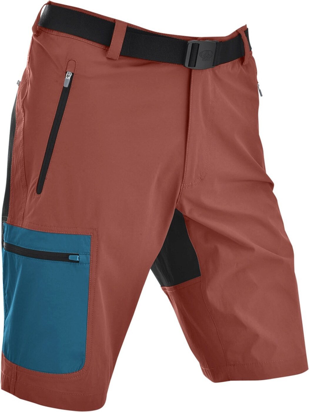 Maul-Sport Damen-Bermudahose 'Rimini' – Elastische Funktionshose In Rose, Schnell Trocknend & Bequem Für Outdoor-Aktivitäten