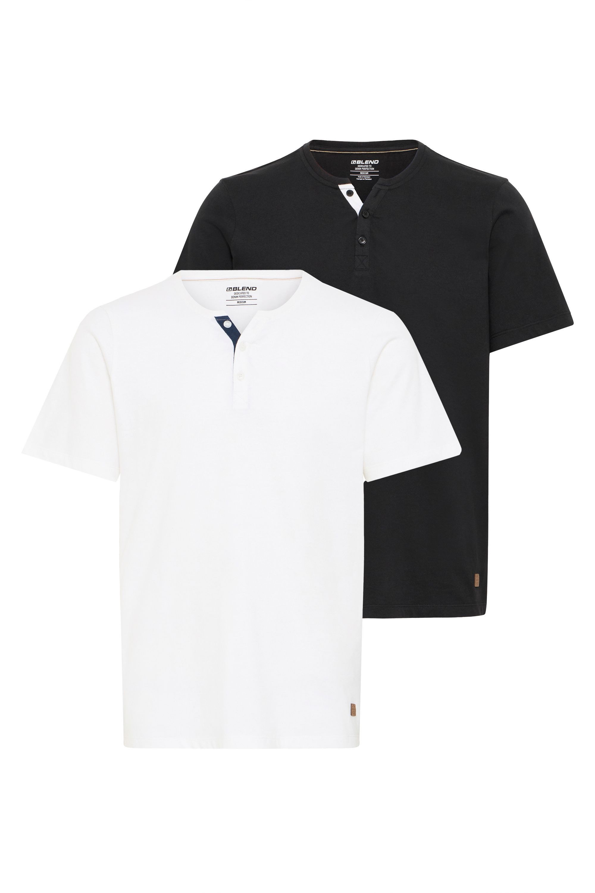 Blend T-Shirt BHHoley Klassisches Grandad T-Shirt günstig online kaufen