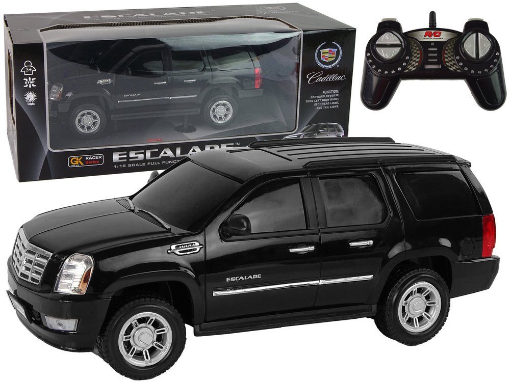 Wisam RC-Auto Cadillac Escalade R/C Auto Schwarzlicht Sound 1:16