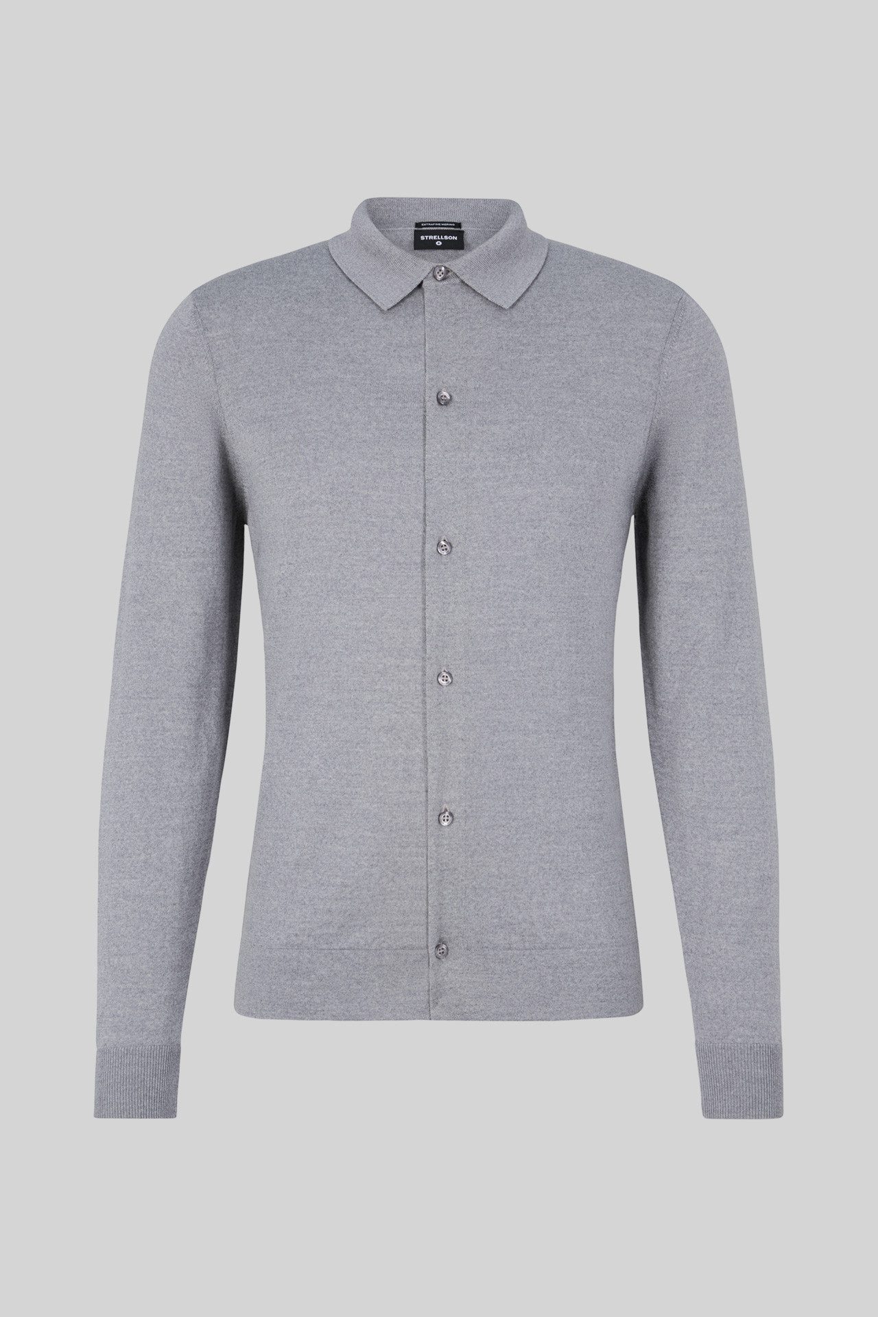 Strellson Strickjacke Hemd Marek - Regular Fit