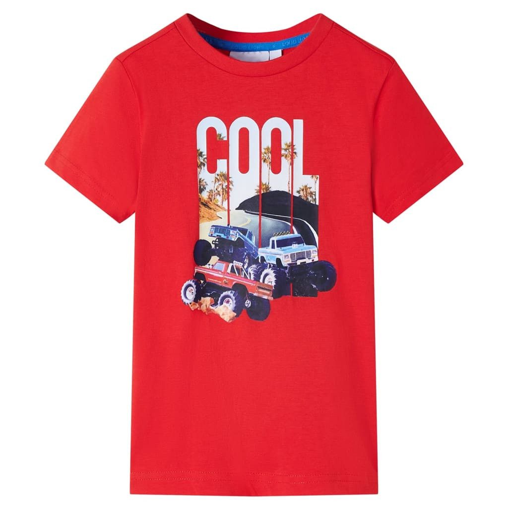 T-Shirt Kinder-T-Shirt Rot 116