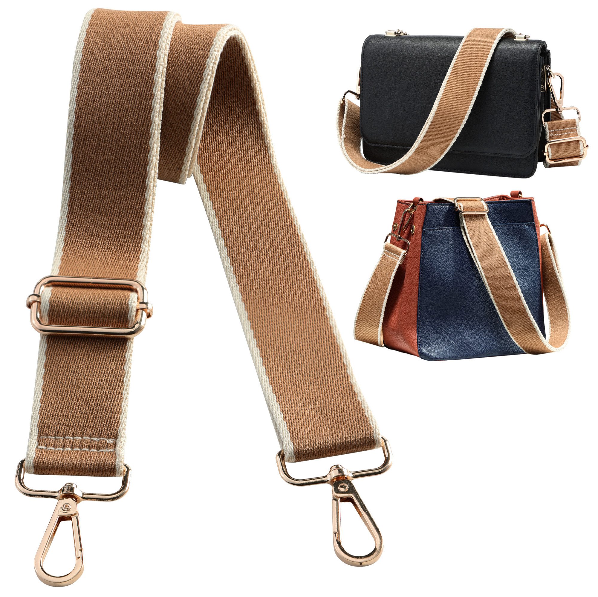 Trageriemen Handtaschengurt 75-138cm - Tragegurt für Handtasche - Taschengurt Gurt