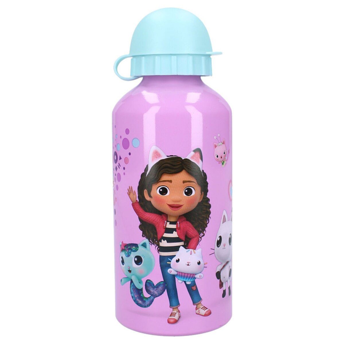 Trinkflasche Gabby's Dollhouse Trinkflasche 400 ml Aluminium für Kinder