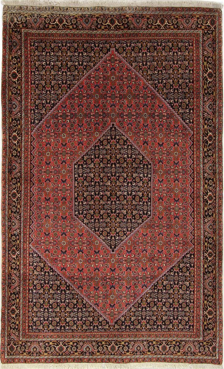 Orientteppich Bidjar Zanjan 156x256 Handgeknüpfter Orientteppich / Perserteppich, Nain Trading, rechteckig, Höhe: 12 mm
