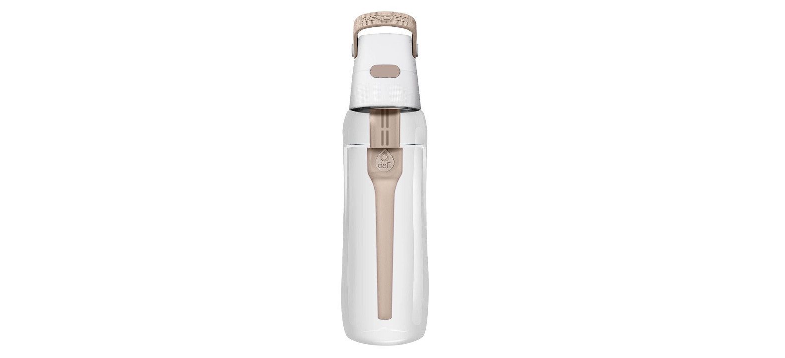 Festivalartikel Trinkflasche Dafi SOLID 0,7L 0,5L Wasserflasche mit Filter - BPA-frei, Aktivkohle, stoßfest, verschiedene Farben