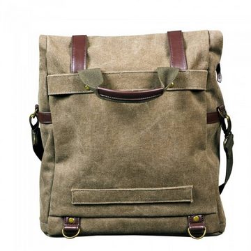 Bagster Tourenrucksack Bagster Satteltasche Neo Vintage Saddler Kaki 10 L, Seitentasche mit