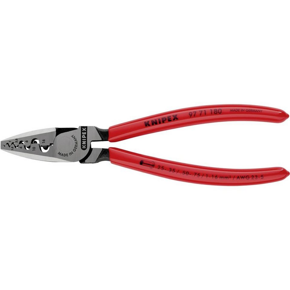 Knipex Crimpzange Crimpzange für Aderendhülsen