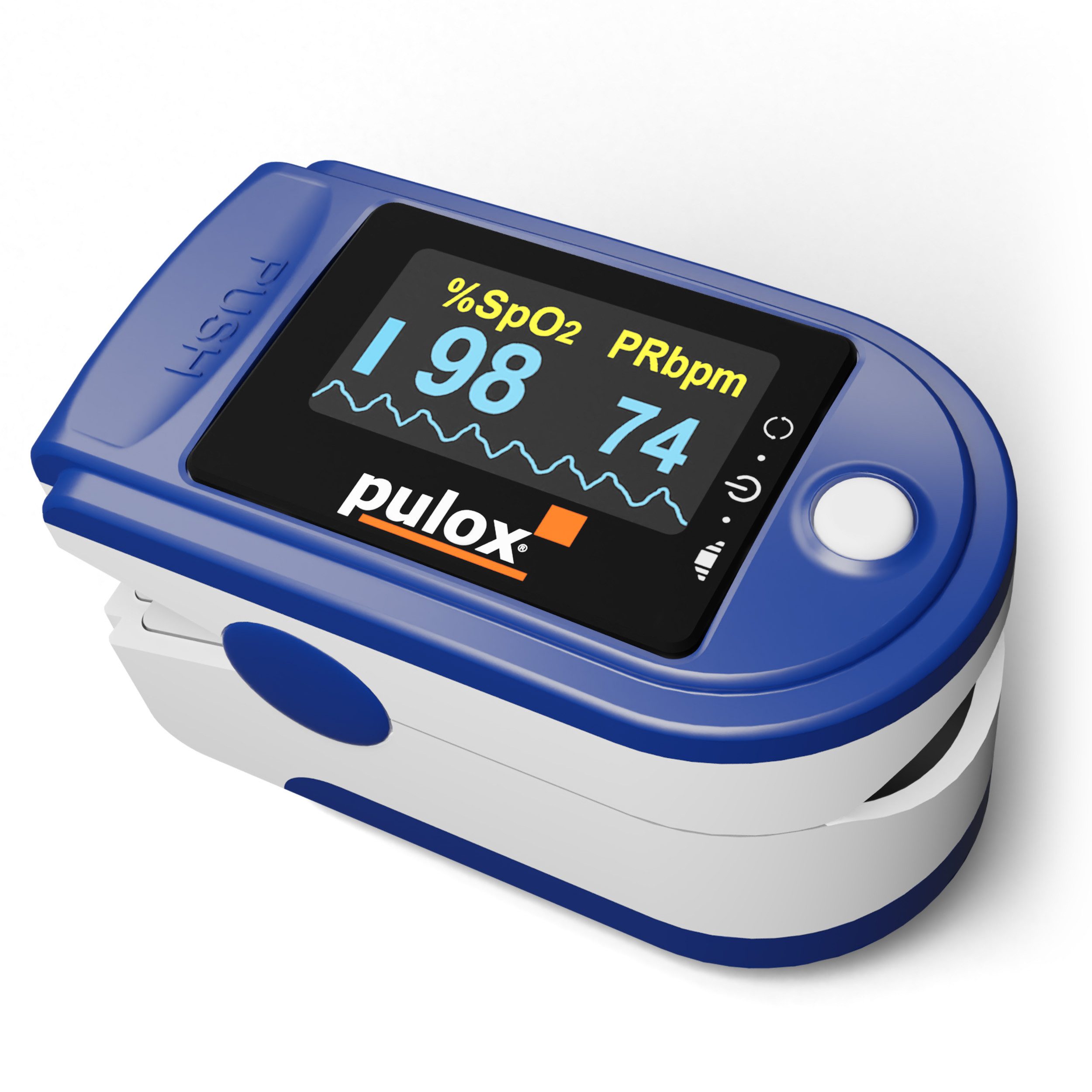Pulsoximeter PO-200 Solo blau