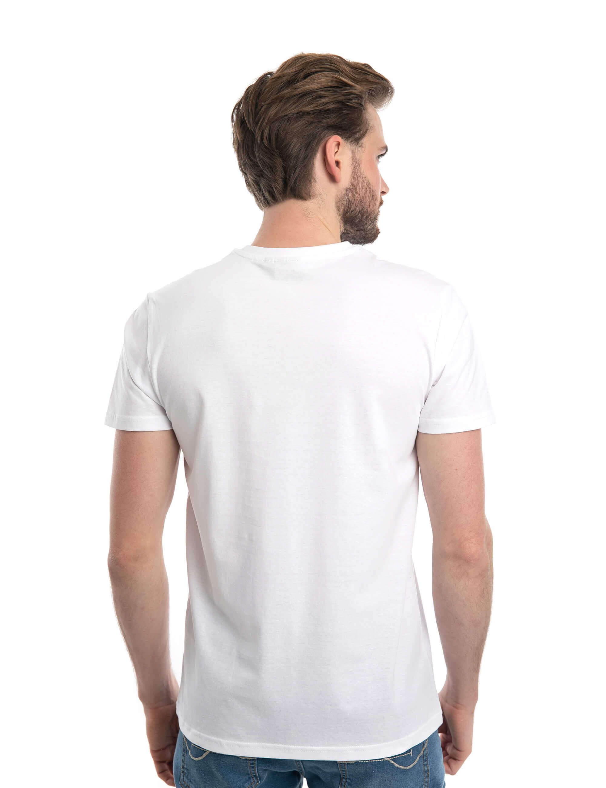 ROADSIGN australia T-Shirt Basic (1, 1-tlg., 1) mit V-Ausschnitt, 100% Baumwolle (2-er Pack)