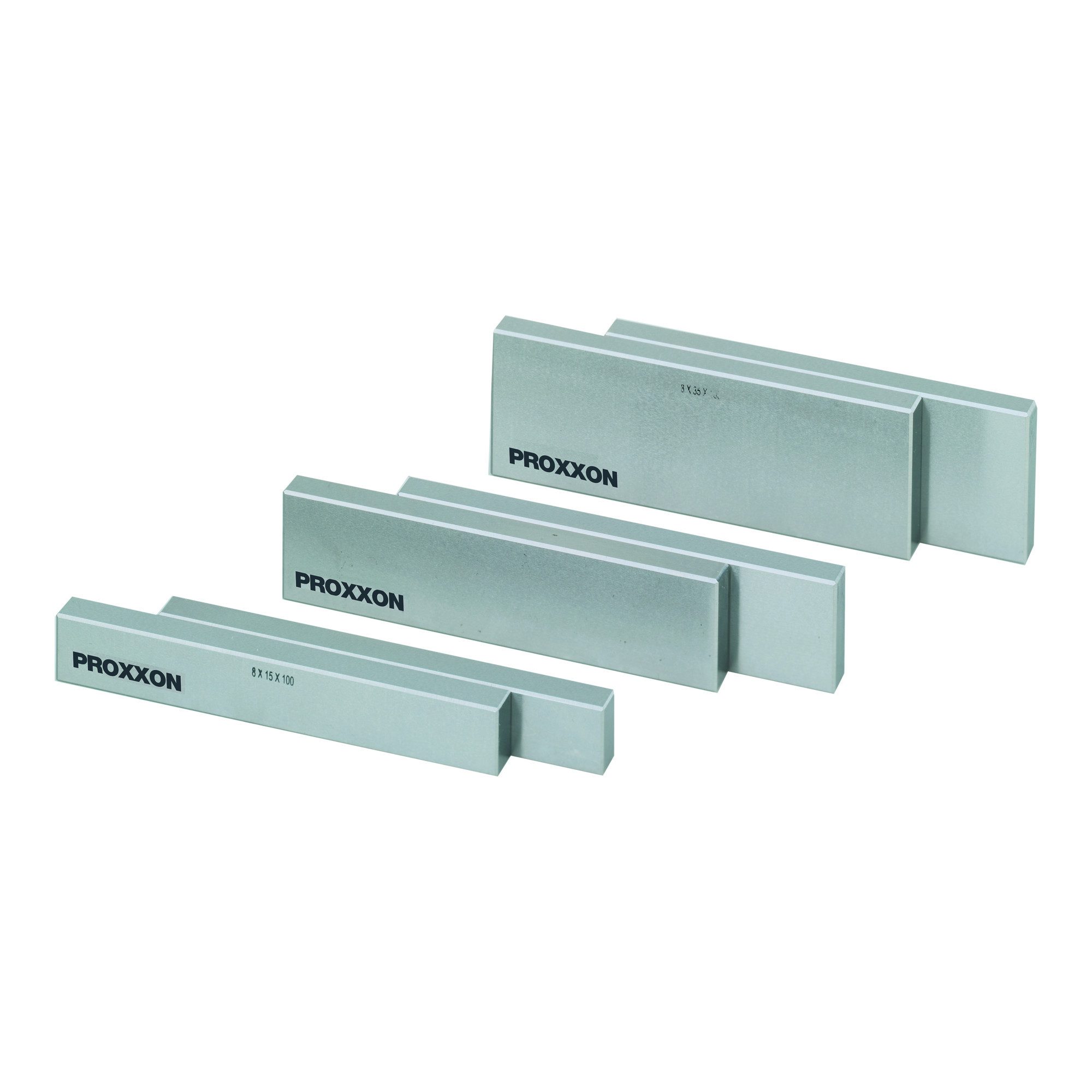 PROXXON INDUSTRIAL Spannzange Proxxon Parallelunterlagen-Set, 14-teilig
