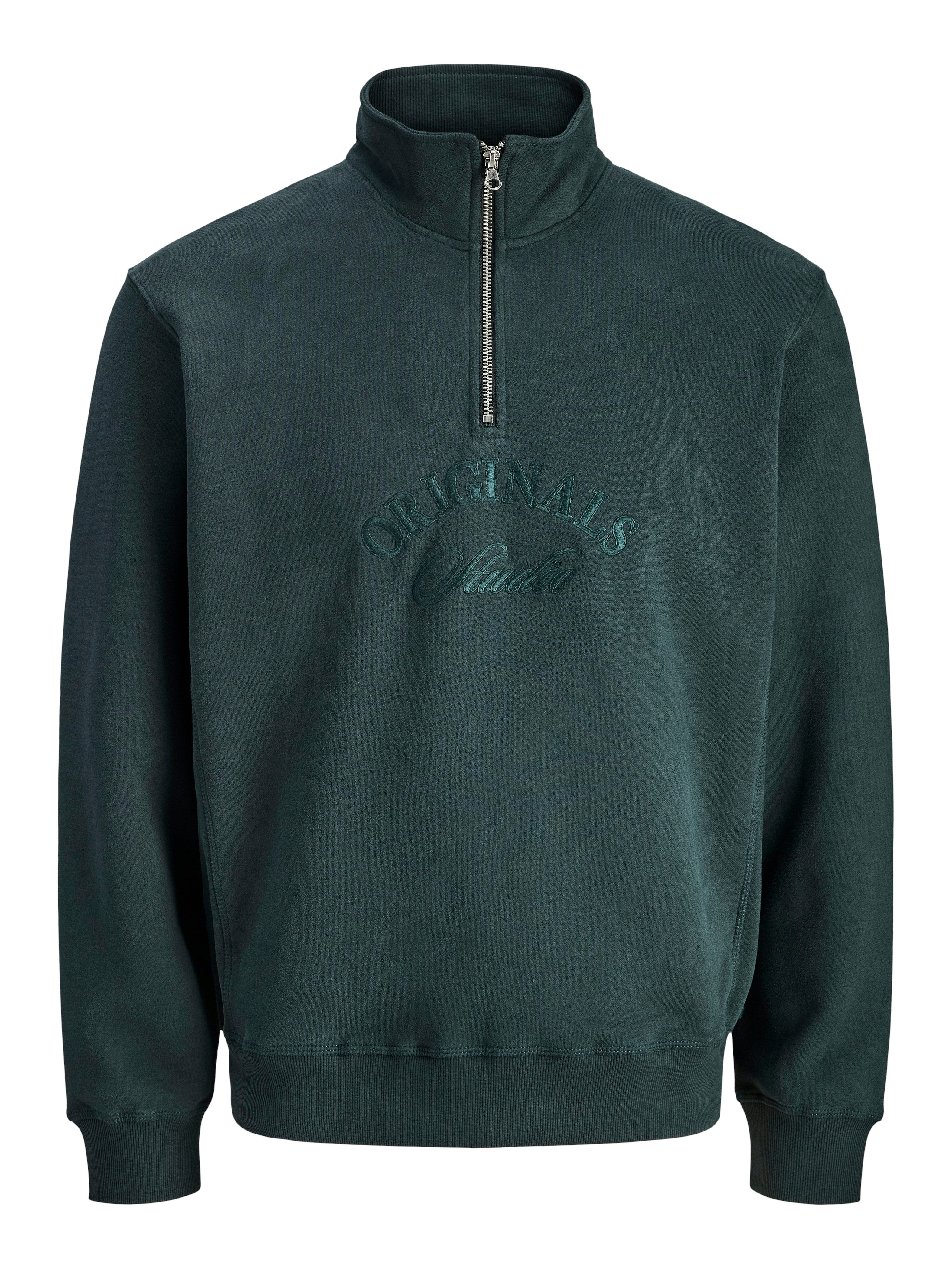 Jack & Jones PlusSize Sweatshirt JORBLEECKER BRANDING SWEAT HIGH N BF PLS günstig online kaufen