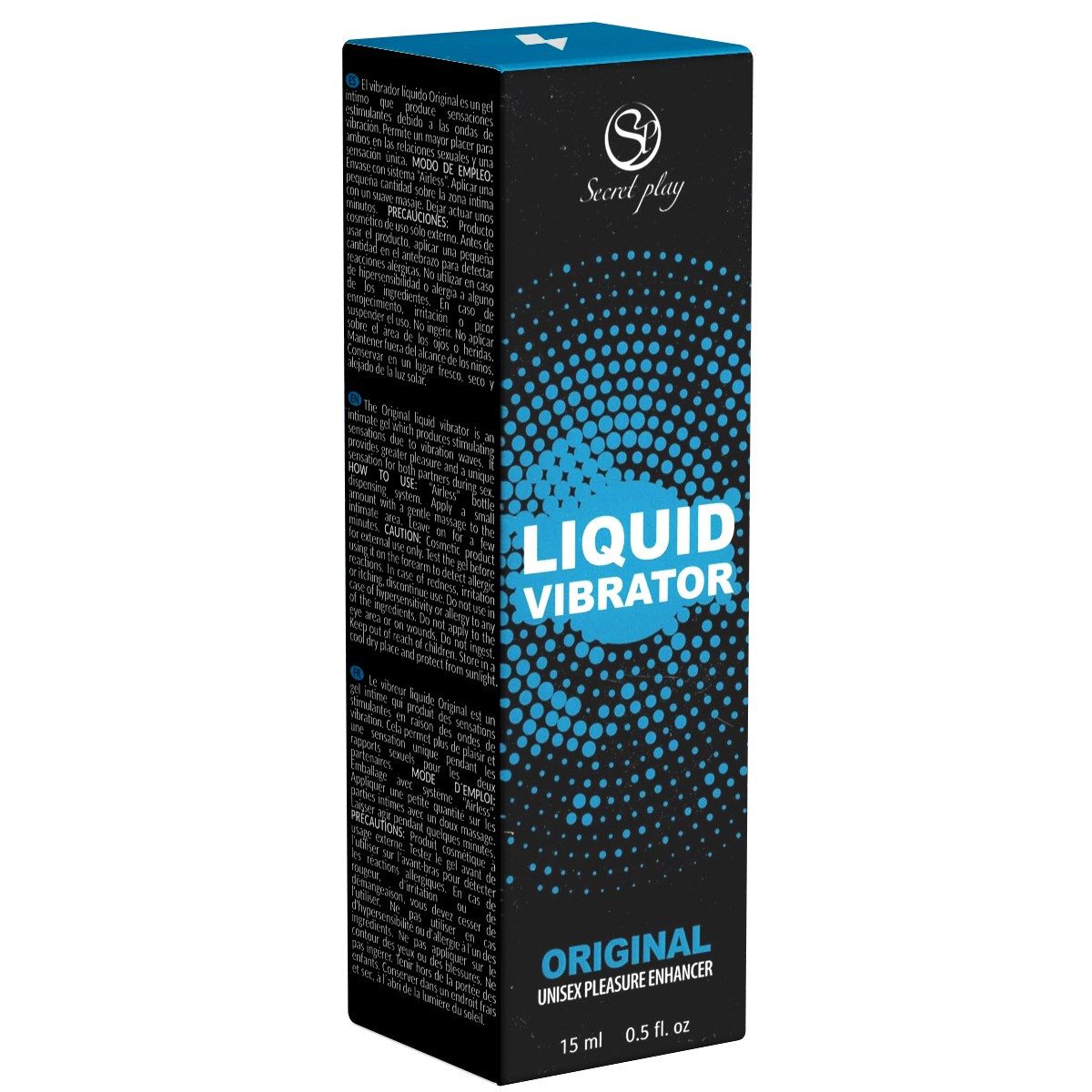 SECRET PLAY Stimulationsgel Liquid Vibrator - Original, Flasche mit 15ml, 1-tlg., pulsierendes, vibrierendes Gel für intensive Orgasmen