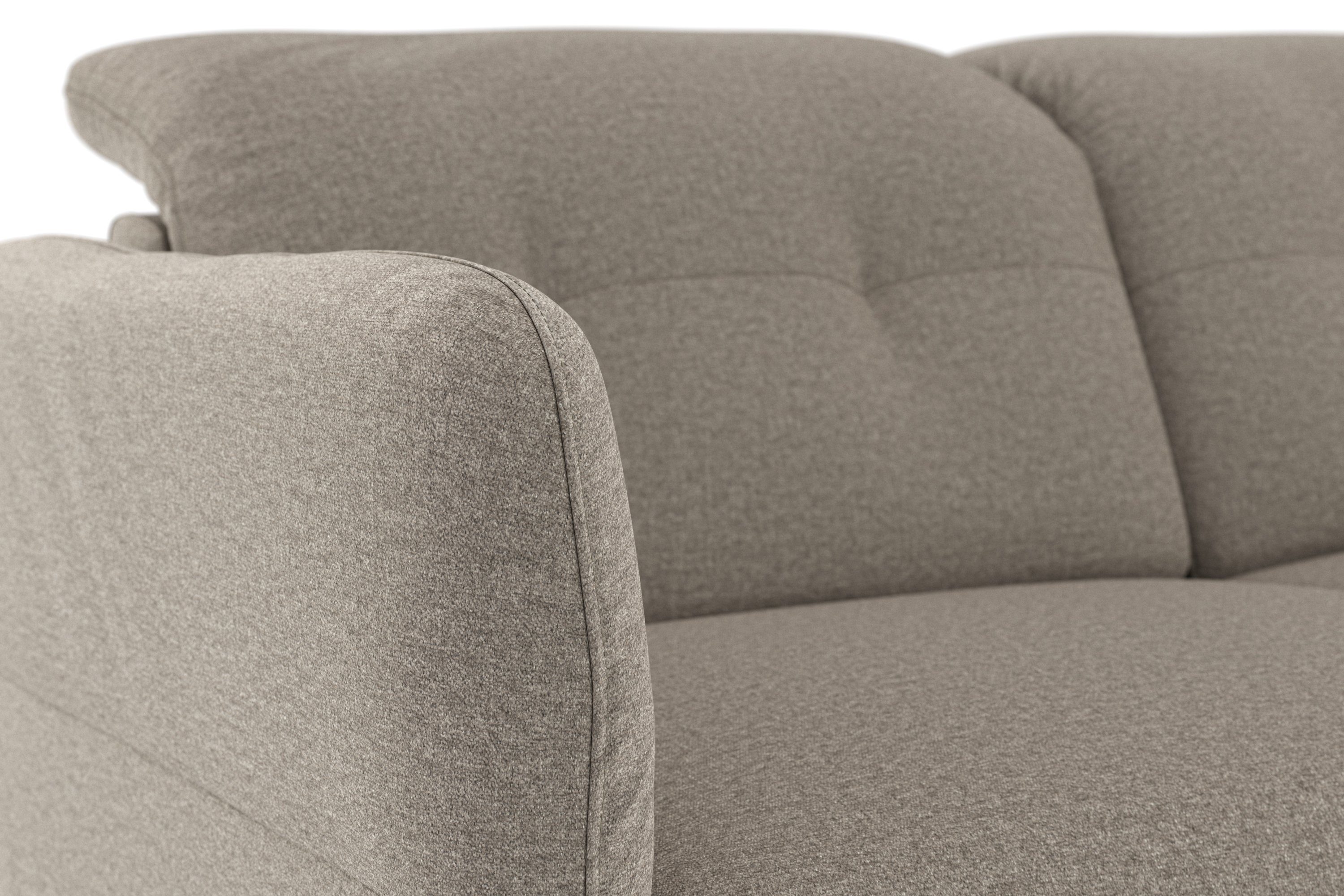 Ecksofa sit&more mit und Wahlweise Kopfteilverstellung Armteilfunktion Scandia,