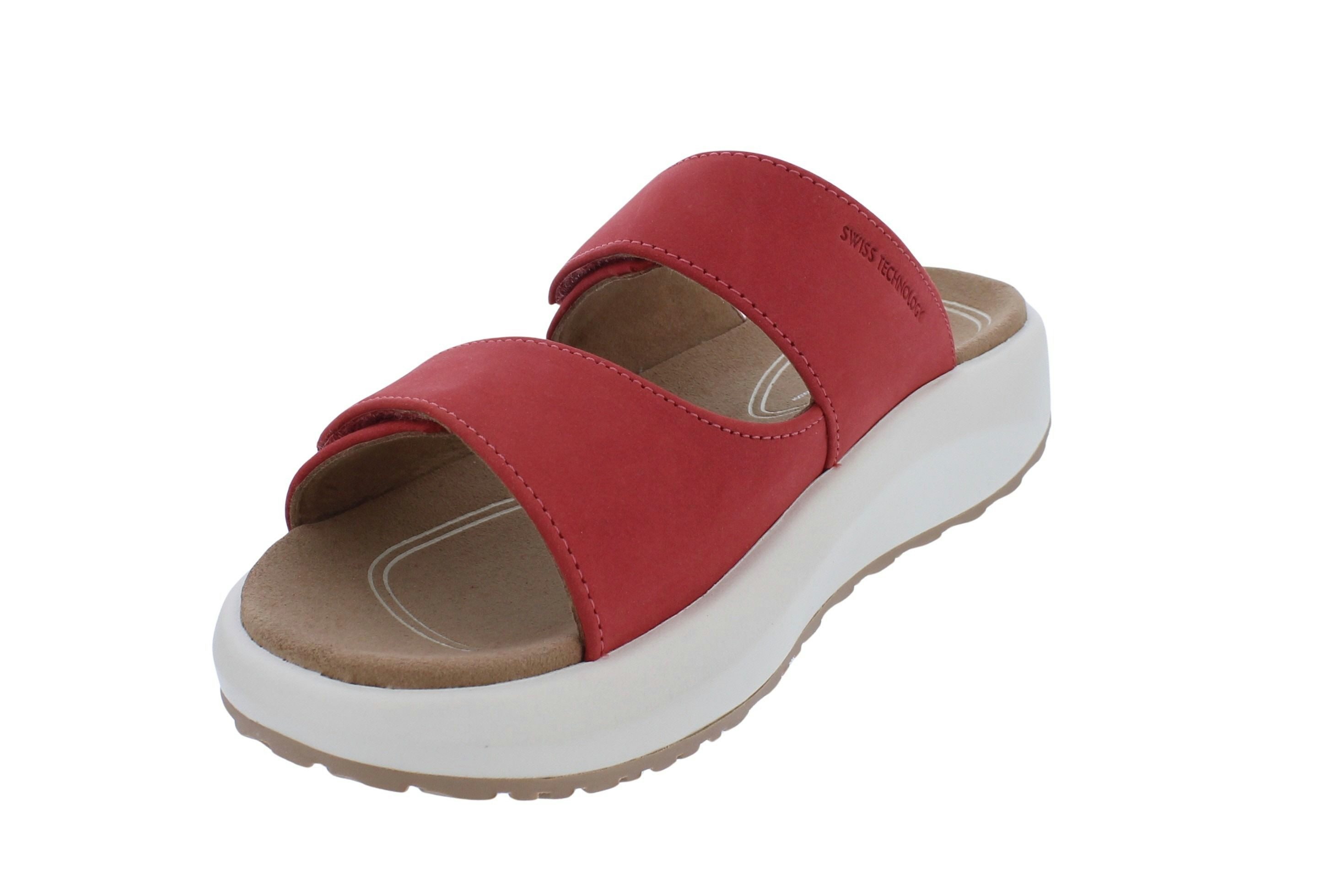 Joya Joya Pantolette Vienna III Red JY126A, Nubukleder, Senso-Sohle Pantolette – Bild 4 von 5