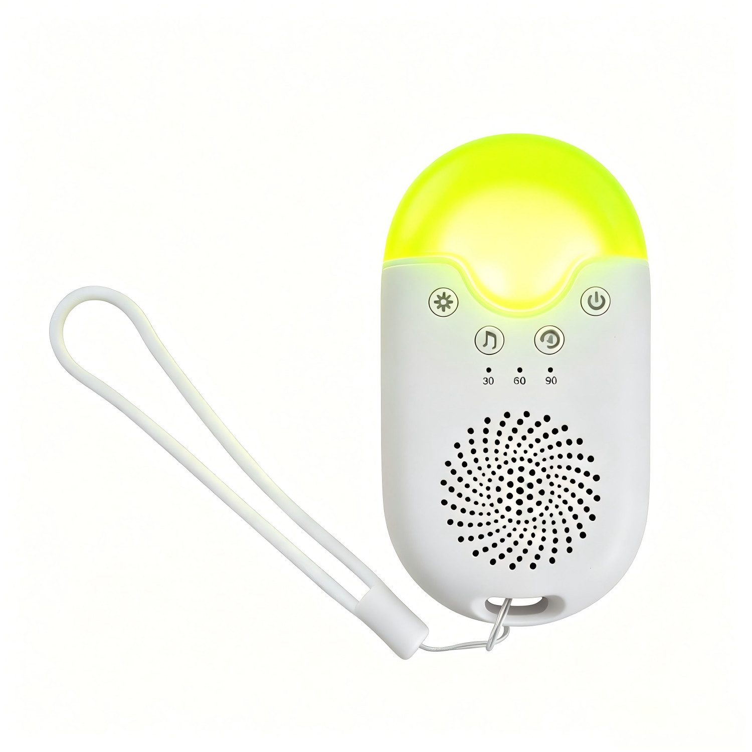 Toomoke Einschlafhilfe Baby, White Noise Machine für Babys Einschlaf Kopfhörer (Nachtlicht und intelligente Zeitsteuerung für Entspannung und Schlaf, Geräusche, beruhigende Klänge)