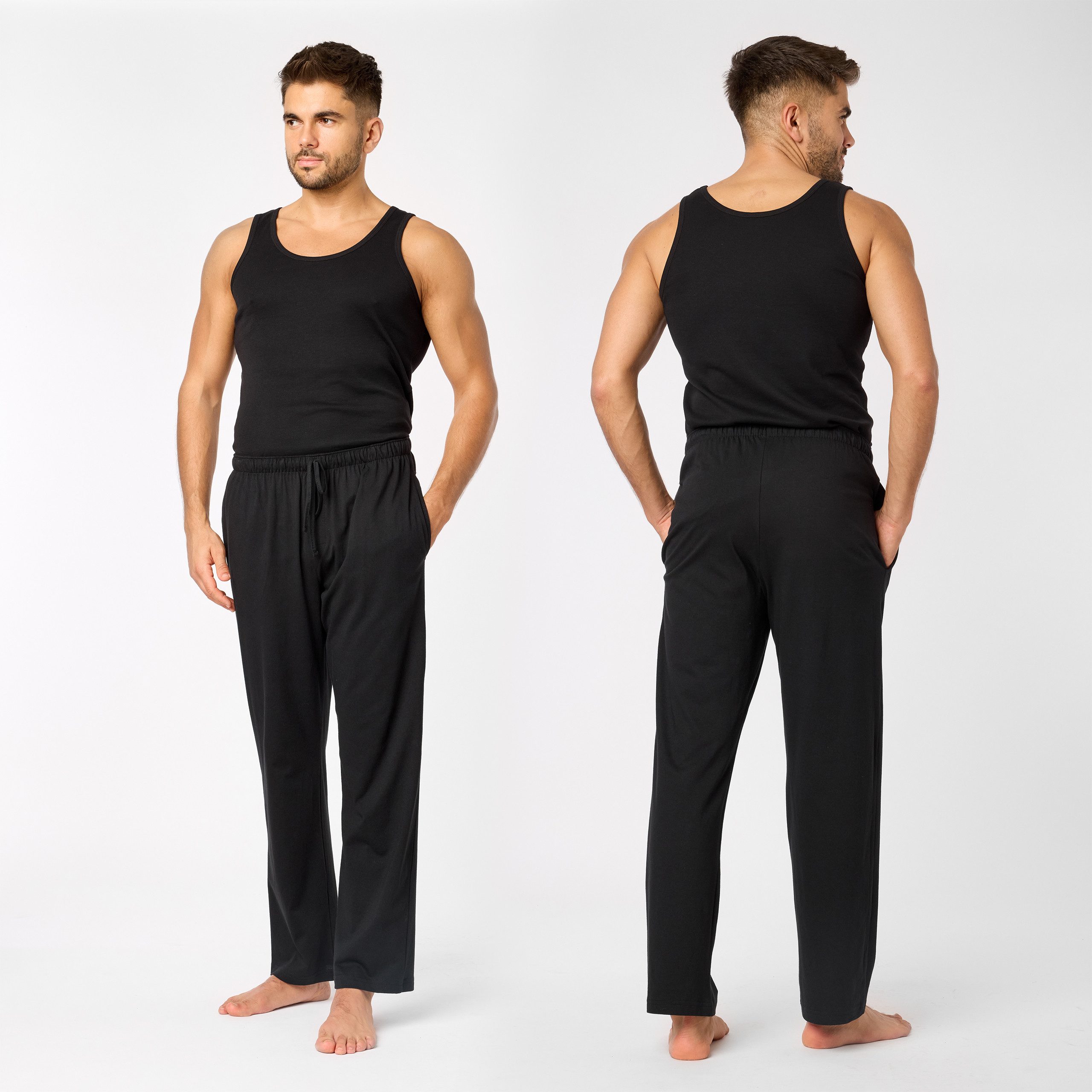 Ladeheid Pyjamashorts Herren Schlafanzugshose aus Baumwolle LA40-252 (1-tlg) – Bild 3 von 5