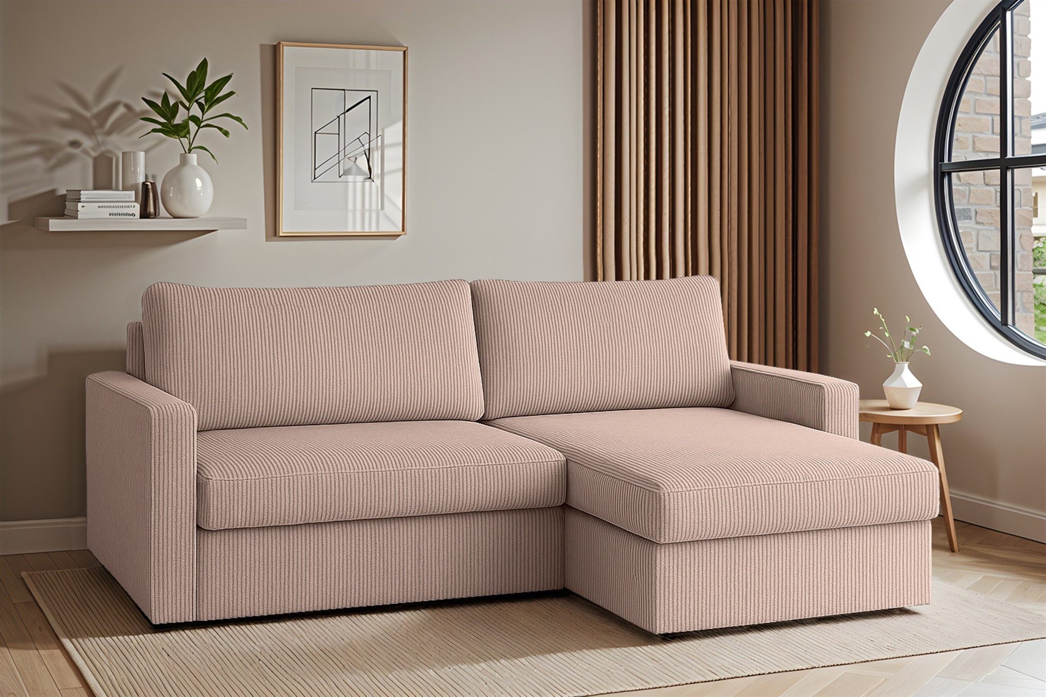 Fun Möbel Ecksofa Schlafsofa Sofa BENDIK günstig online kaufen