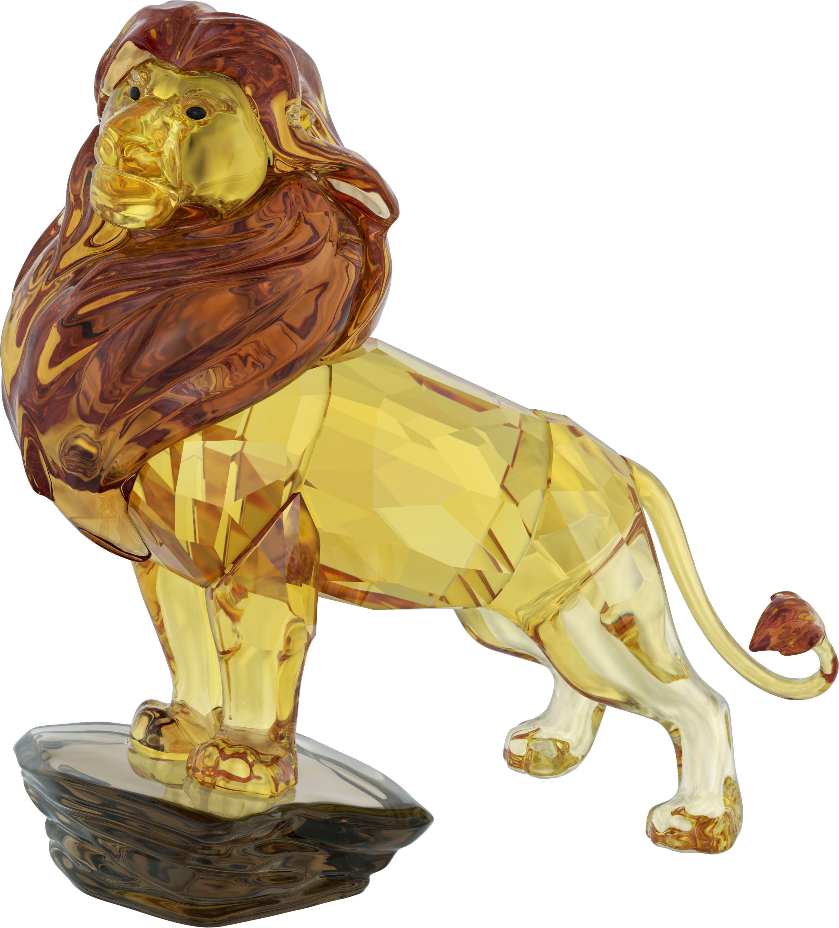 Swarovski Dekofigur Kristallfigur Sammelfigur The Lion King Mufasa (1 St), Swarovski® Kristall