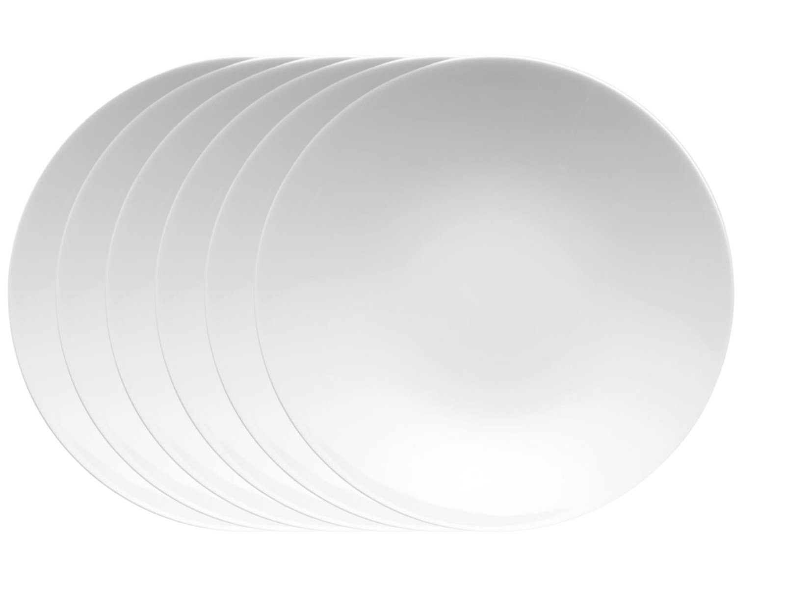 Rosenthal Тарелки-Set TAC Gropius Weiss Суповая тарелка 24 cm Set6, Porzellan