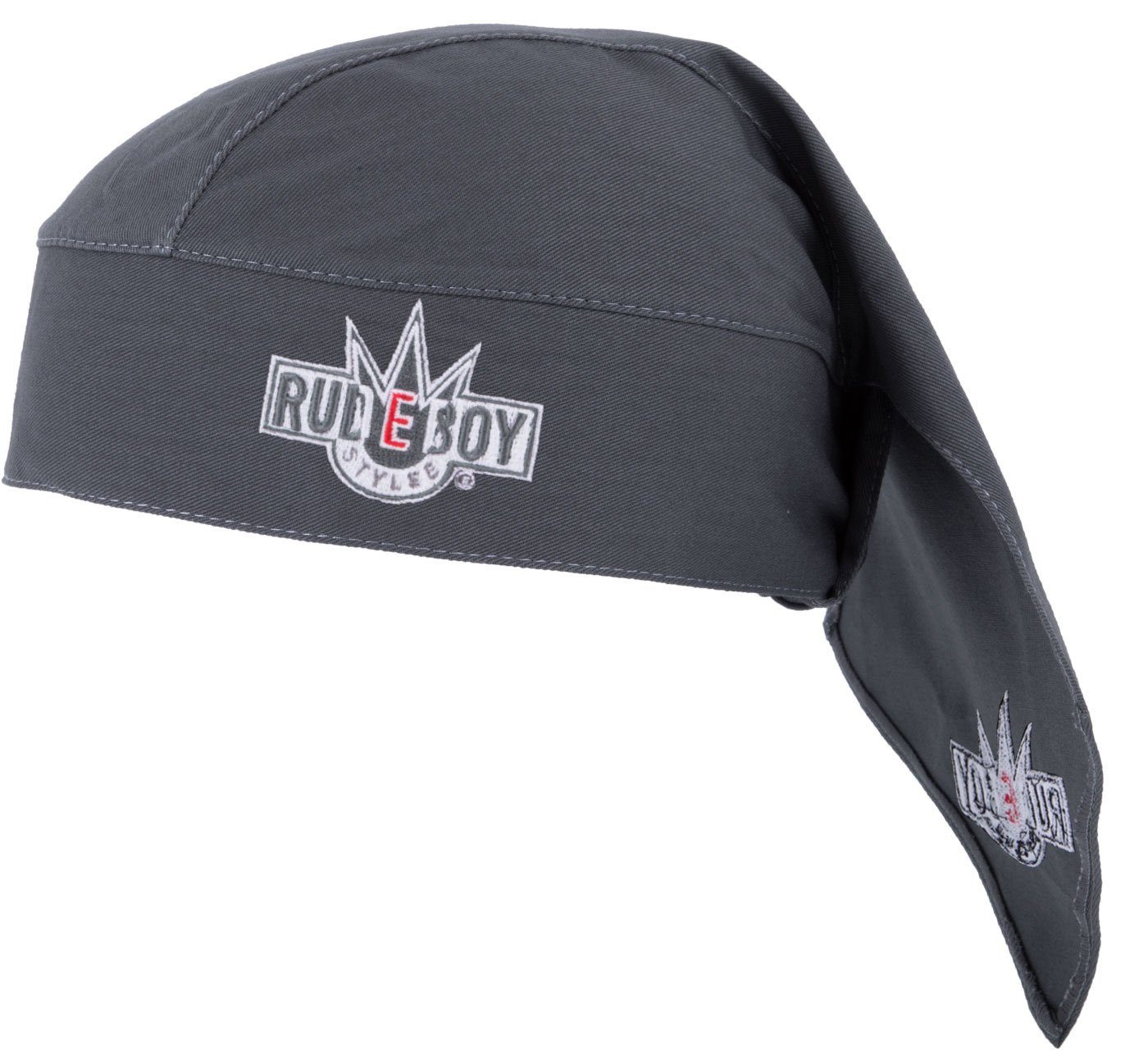 Rudeboy Stylee Bandana Kopftuch Biker Cap bestickt für Damen, Herren und Kinder, Einheitsgröße