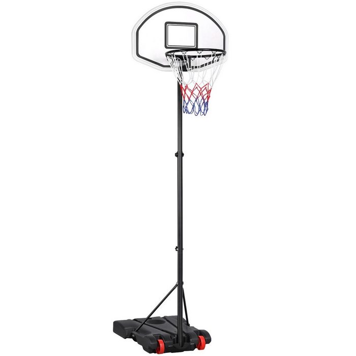 Yaheetech Basketballständer Basketballkorb mit Ständer Tragbar Korbanlage