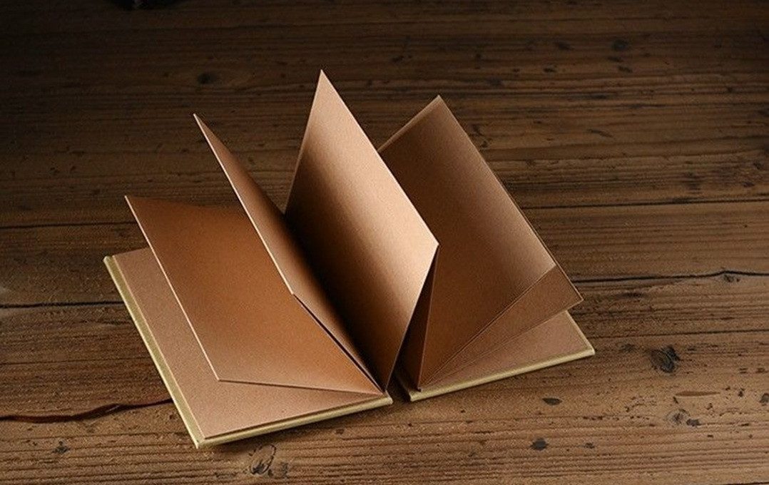 101DIYStudio Fotoalbum zum Einkleben 34 bzw. 54 Seiten, Album zum Gestalten 21 x 15 cm (Für mehr als 30 bzw. 50 Fotos, Fotoalbum Vintage), Kreativ und Einzigartig