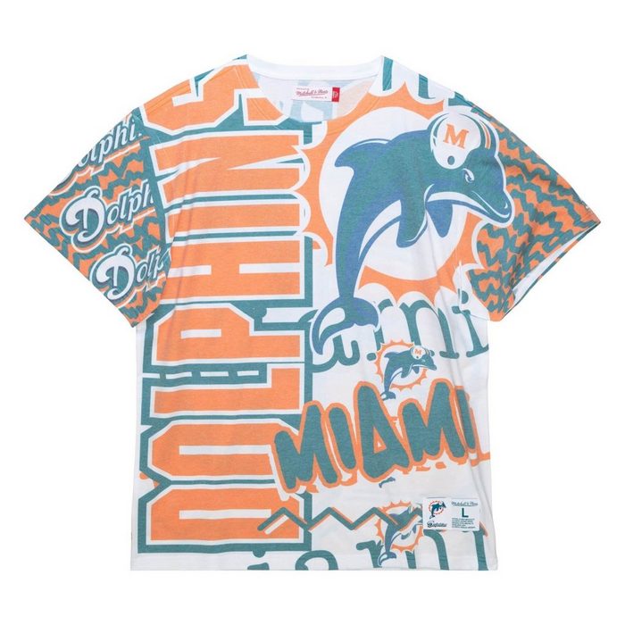 Mitchell & Ness Print-Shirt JUMBOTRON Miami Dolphins