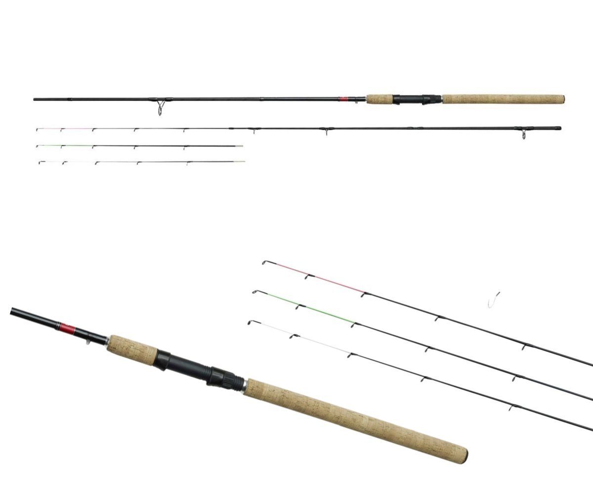 Feederrute Spezi Stick II Picker Winkelpickerrute Feederrute 3 sensible Spitzen