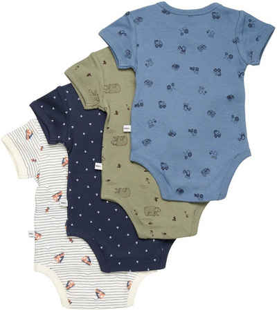 Pippi Babywear Langarmbody Body SS AO-printed (4-pack)