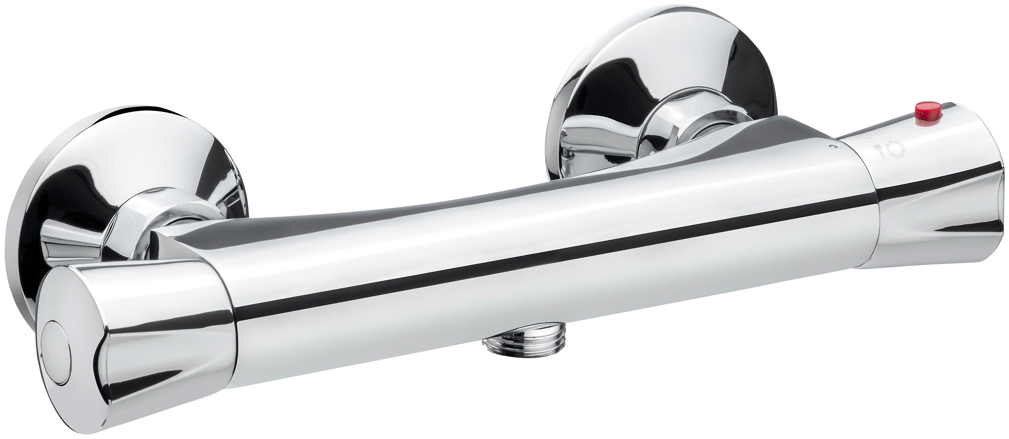 CORNAT Brausethermostat Calma Messing, verchromt