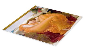 Posterlounge Forex-Bild Frederic Leighton, Flammender Juni, Schlafzimmer Malerei