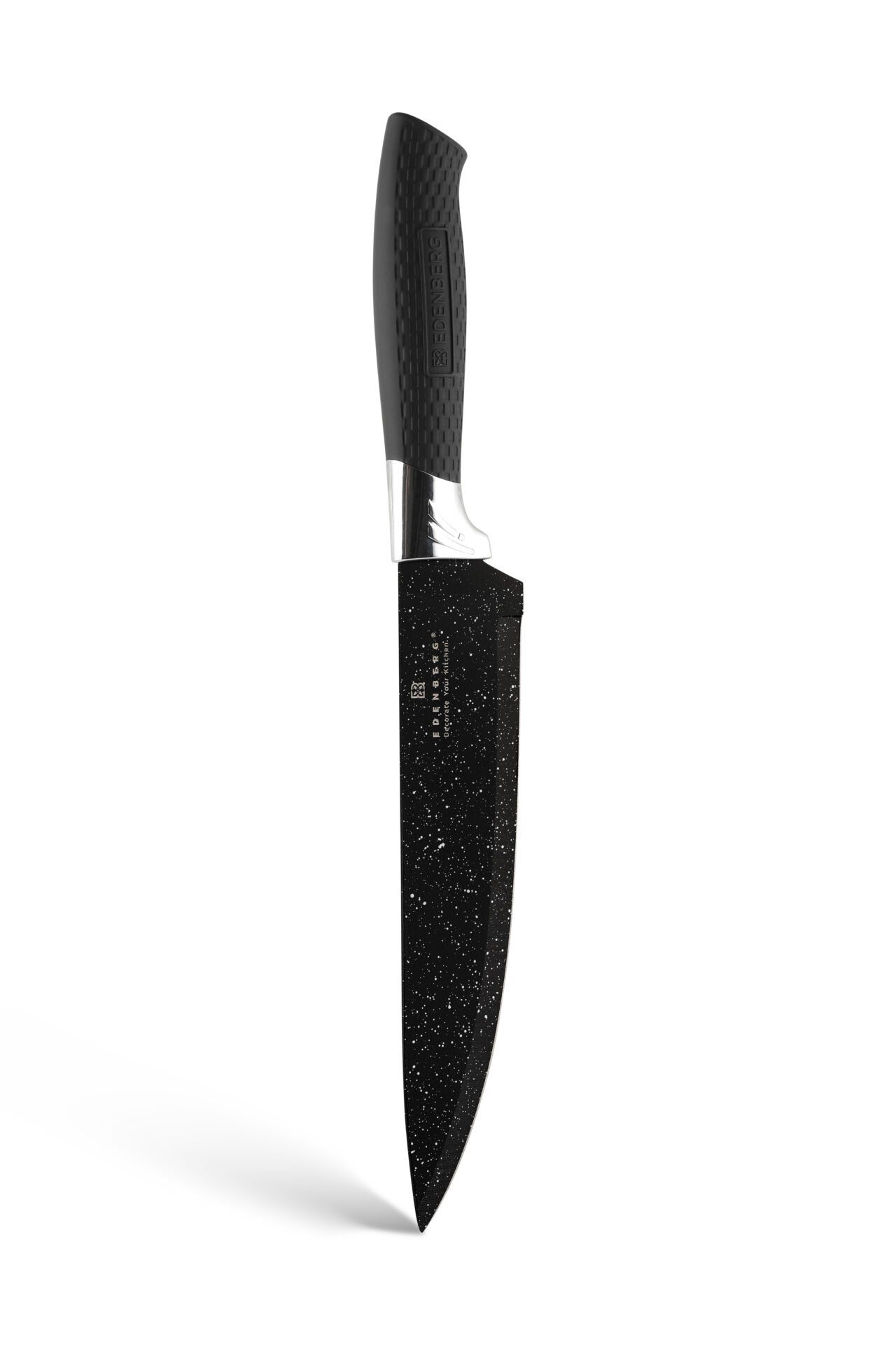 Topfsets. Geschenkidee) des Messerset Edenberg Messerblock Messer-Set Design Zeitloses Block, ideale Modernes Eine (6-tlg., schwarzes mit