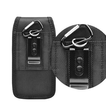 Cadorabo Handykette Samsung Galaxy J8 PLUS Samsung Galaxy J8 PLUS, Handytasche mit Gürtelclip Hülle mit Karabinerhaken