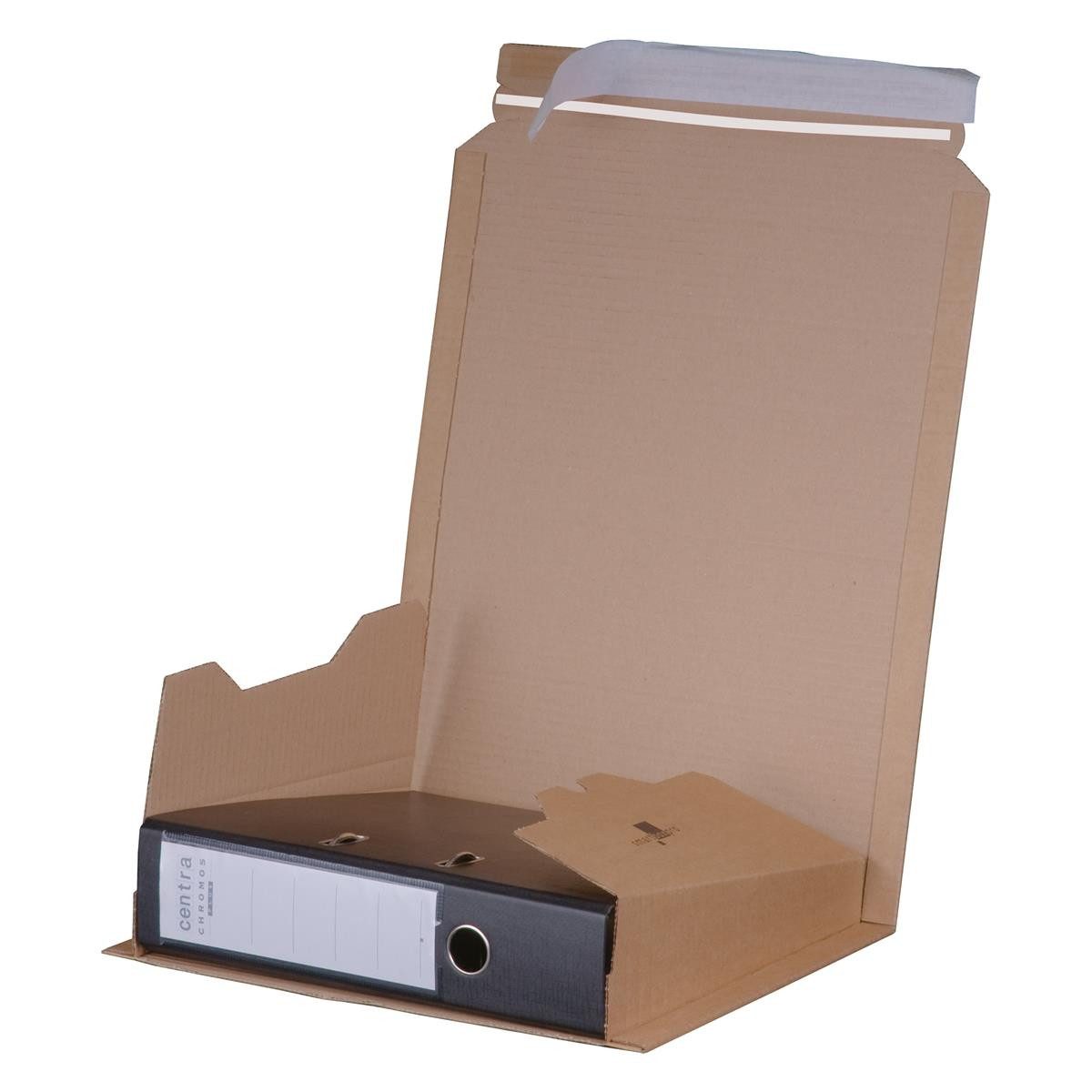Smartbox Pro Karton 211104620 Ordner-Versandkarton, braun, für Ordner DIN A4