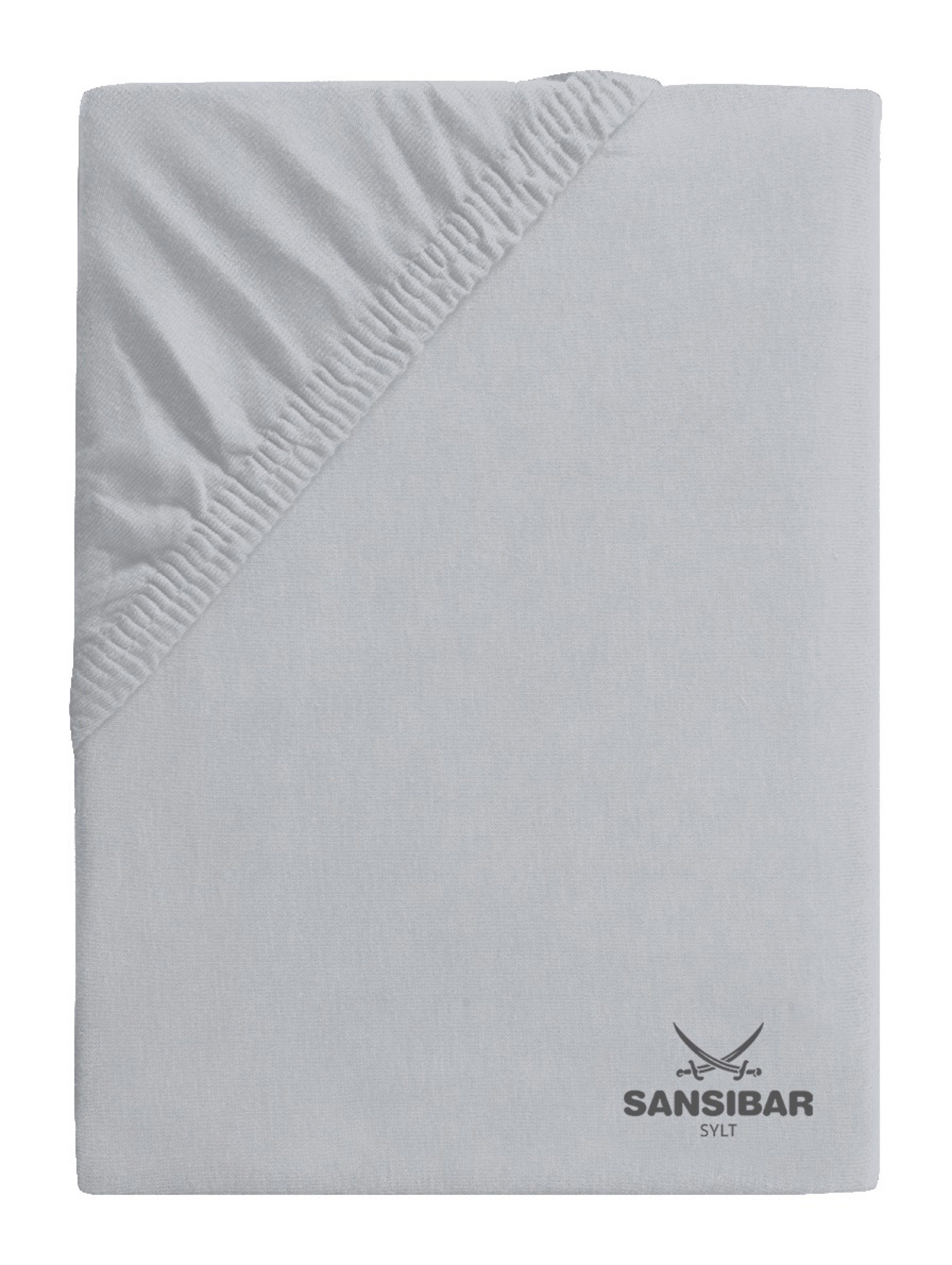 Sansibar Sylt Spannbettlaken Uni Jersey Boxspring günstig online kaufen