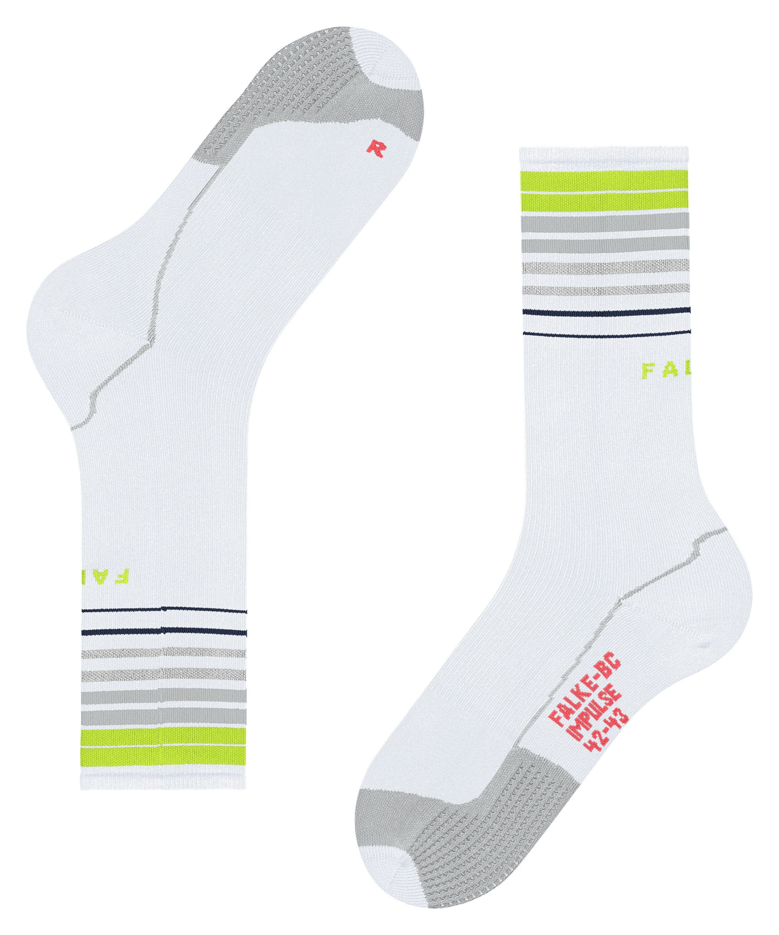 FALKE Sportsocken FALKE BC Impulse Biking Unisex (1-Paar) mit stimulierendem Netzgestrick zur Vermeidung von Taubheitsgefühlen