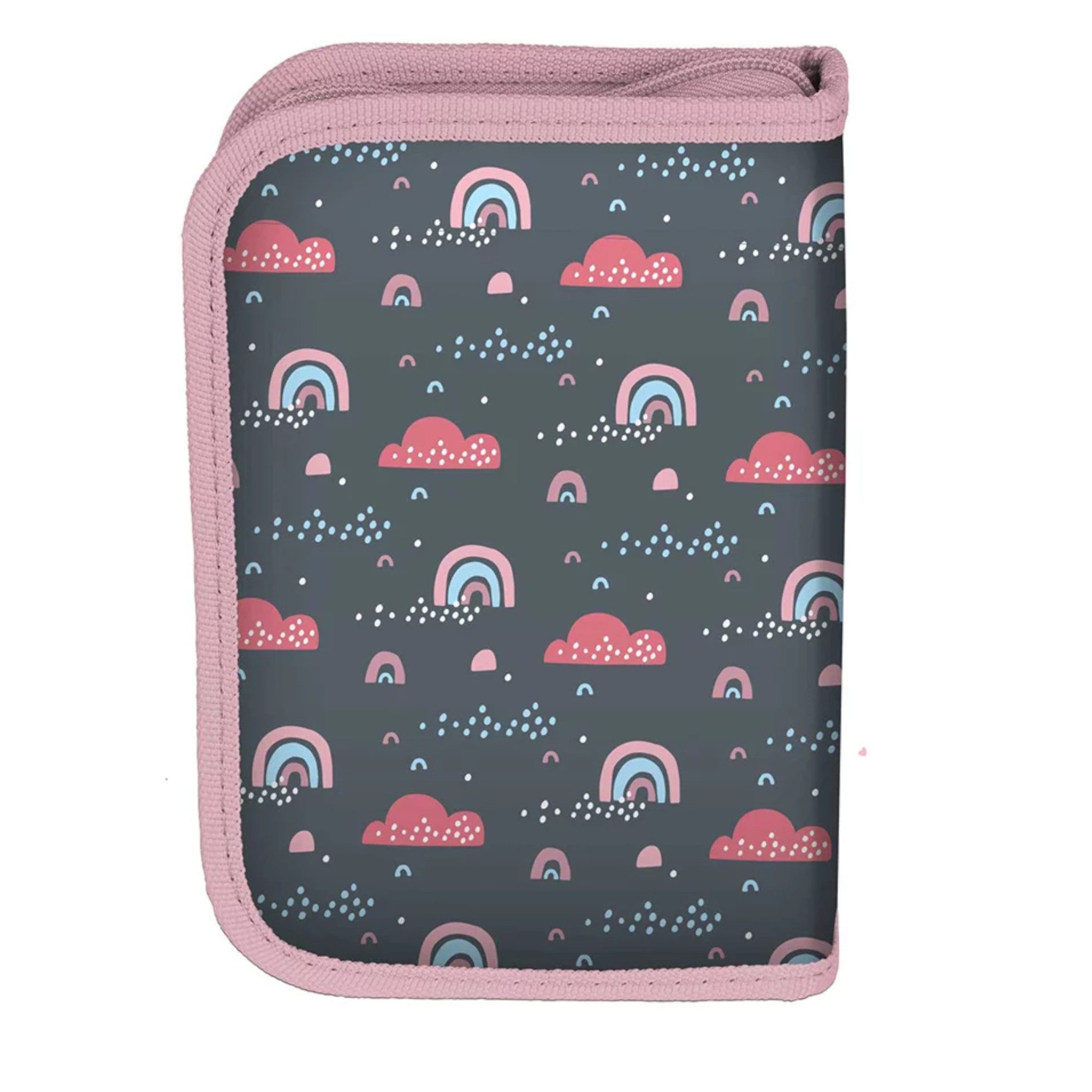 GOLDKIDS Federmäppchen 1 Fächer -, (Mäppchen für Mädchen und Jungen, - Federmappe 1-Fach Federtasche), - Schulmäppchen und Hausaufgabenheft