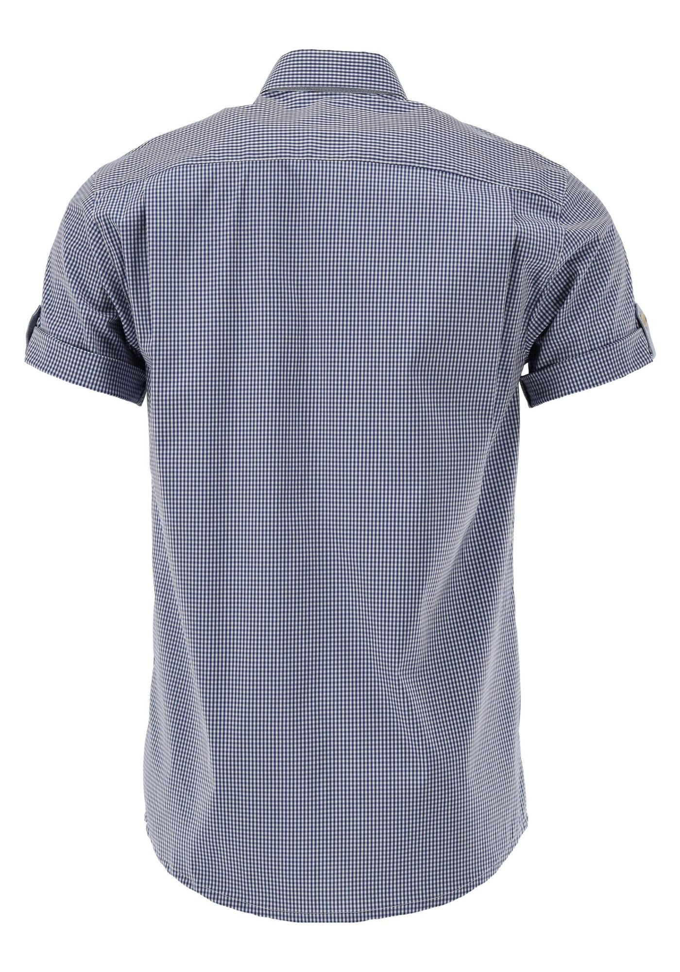 OS Trachten Trachtenhemd Zacla Regular Fit, Haifischkragen, Paspeltasche, v günstig online kaufen