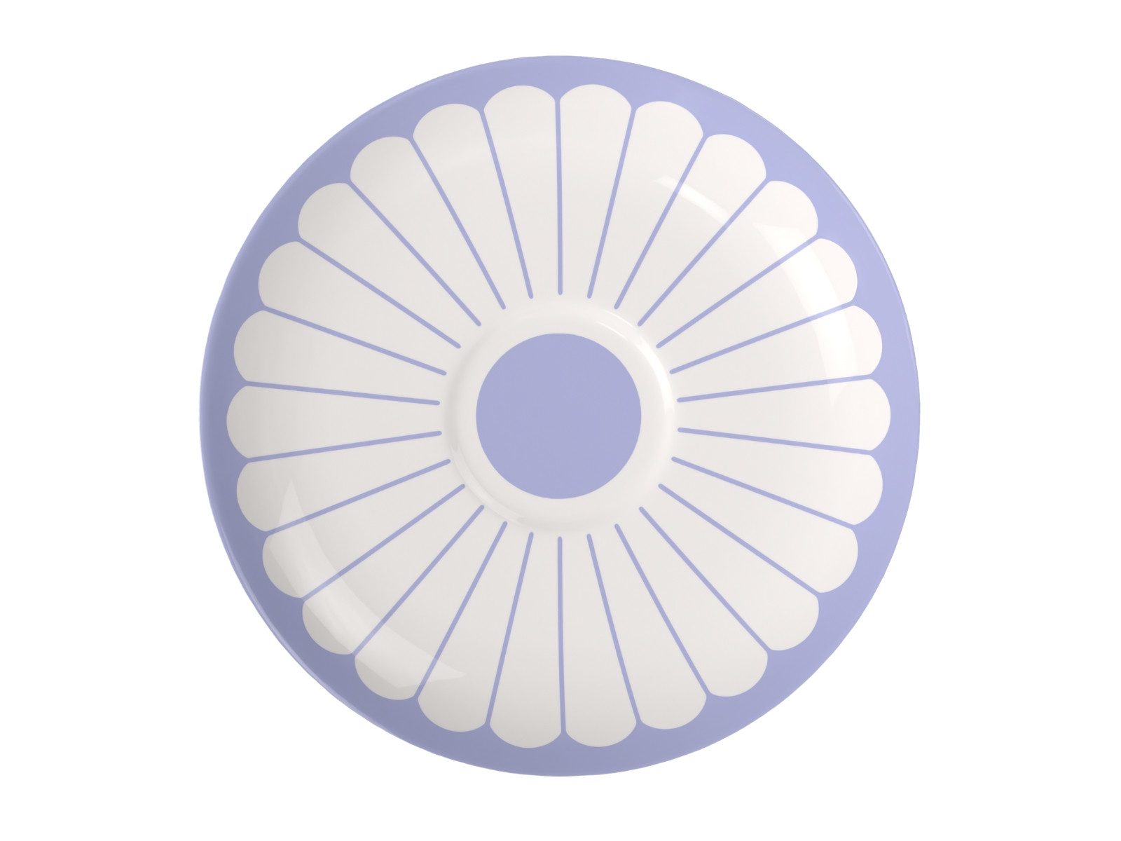 Villeroy & Boch Untertasse Fleur bleu Cappuccino-Untertasse 17,5cm