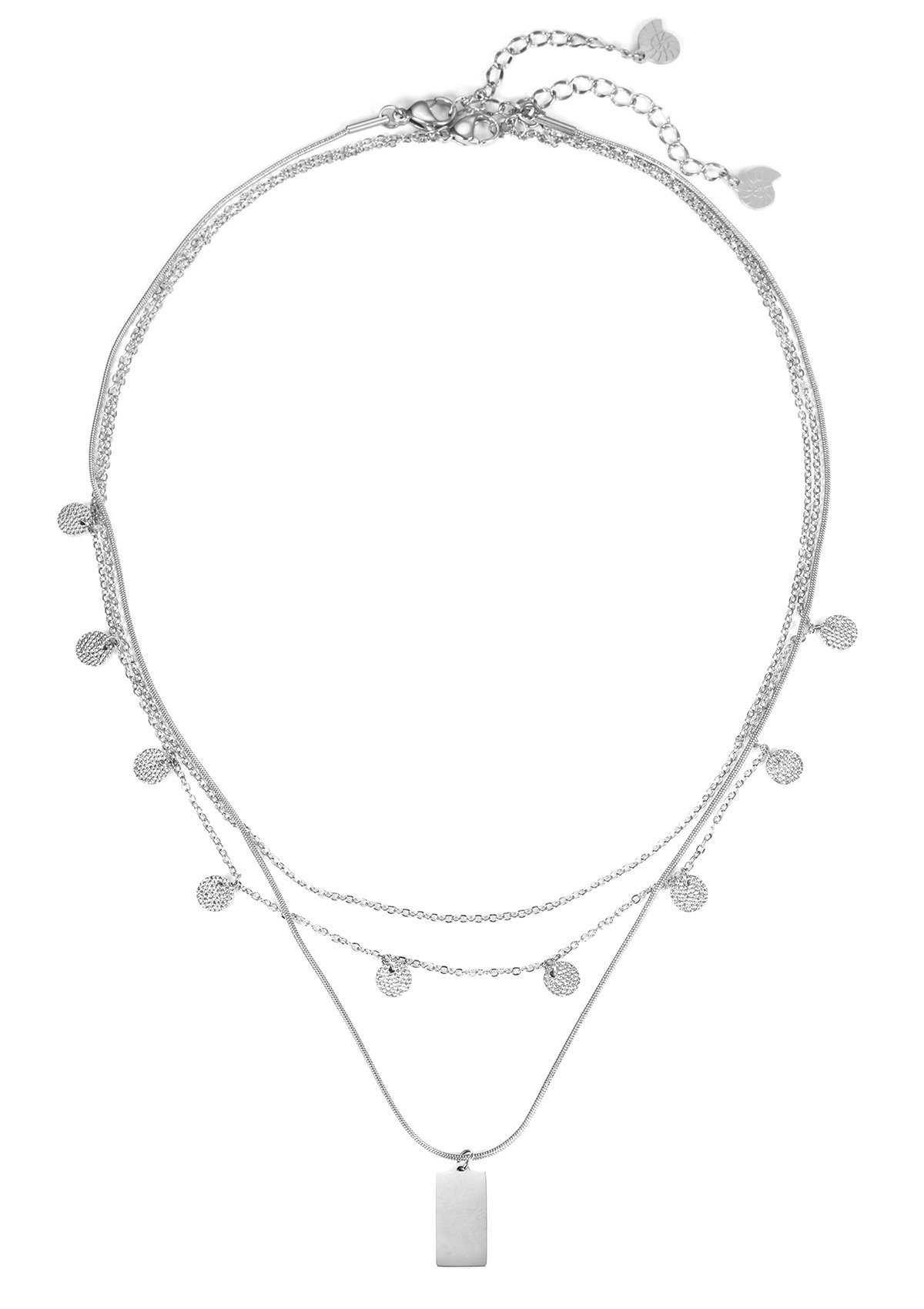 Hey Happiness Charm-Ketten-Set 2er Damen Layer günstig online kaufen