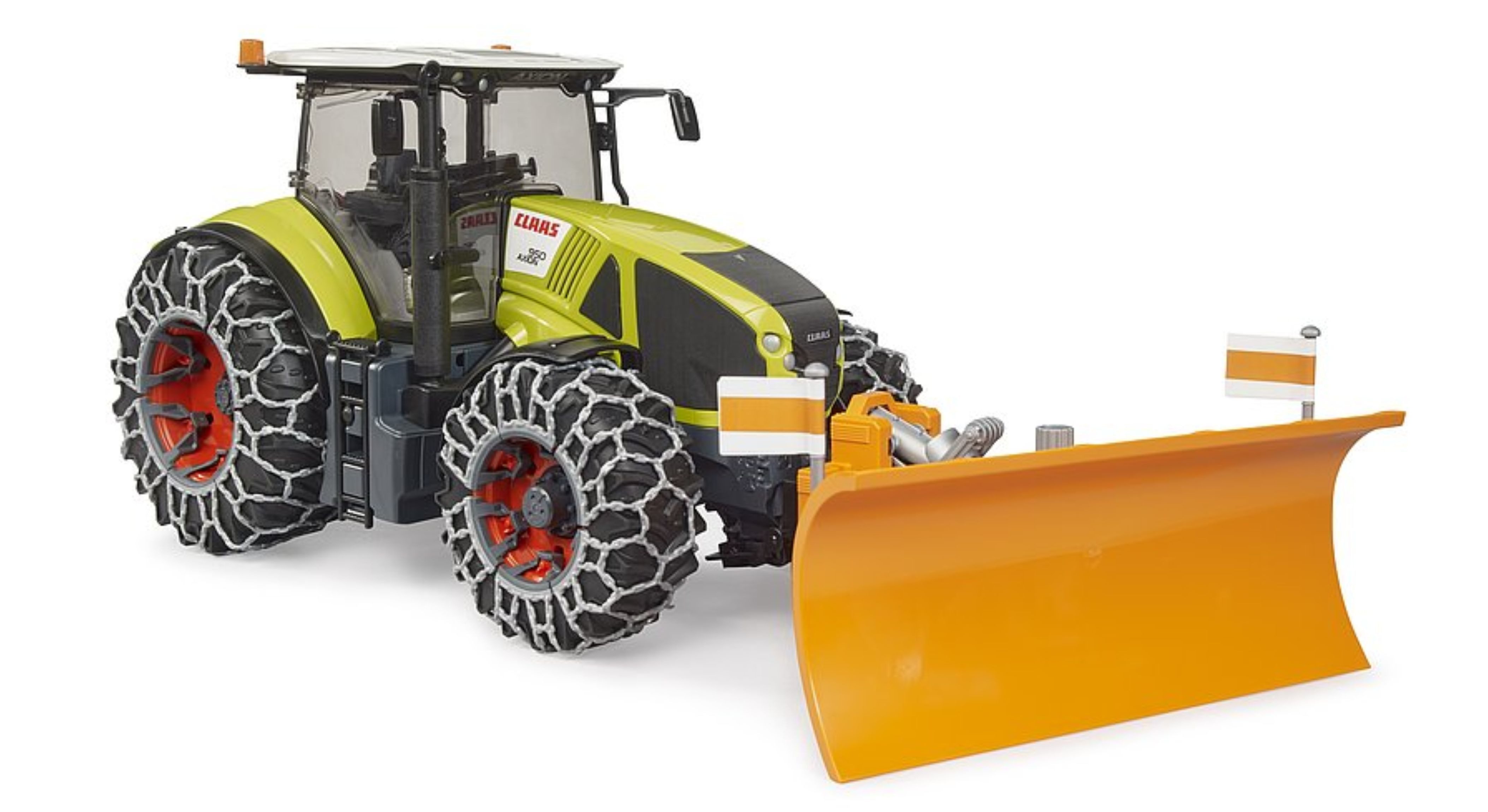 Bruder® Spielzeug-Traktor Bruder Claas Axion 950 mit Schneeketten und Räums günstig online kaufen