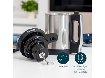 Setpoint Multikocher, 1000 W, 1,6L Digitaler Thermo Suppen-Kocher Mixer Smoothiemaker & Salzstreuer