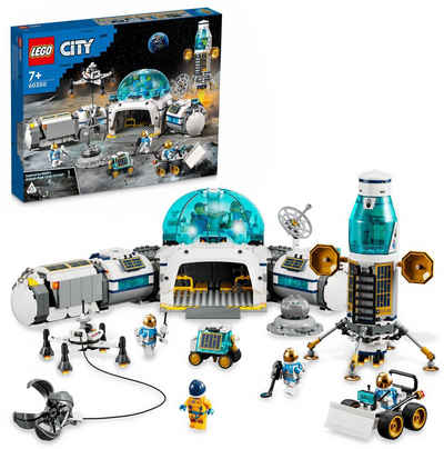 LEGO® Konstruktionsspielsteine »Mond-Forschungsbasis (60350), LEGO® City«, (786 St), Made in Europe