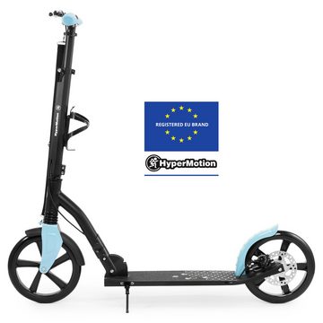 HyperMotion Dreiradscooter Zweirädriger Stadtroller HONEYBEE Blue 100 kg – Vollaluminium