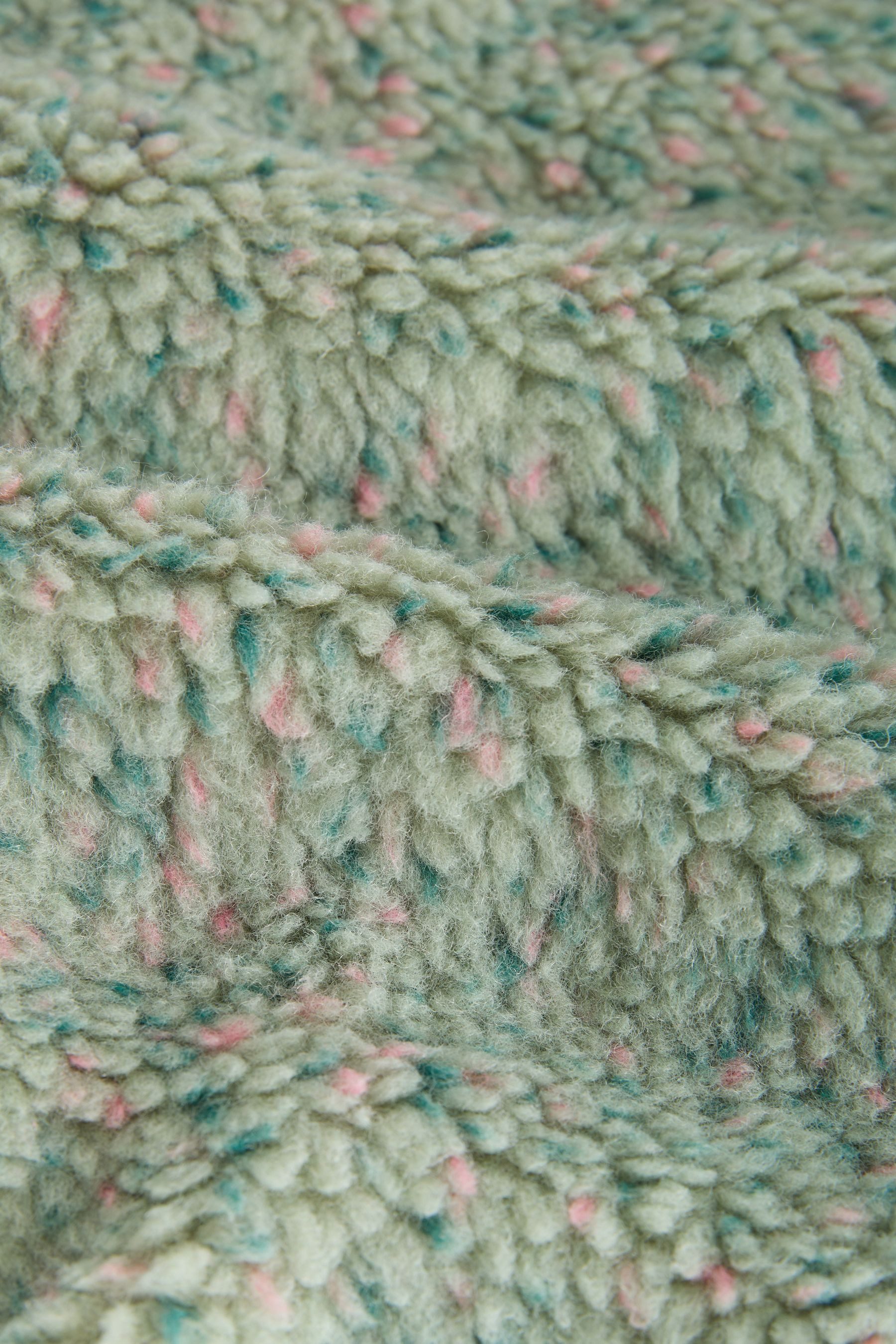 Next Fleeceshirt Fleece-Sweatshirt aus Teddy-Borg mit 1/4-RV (1-tlg)