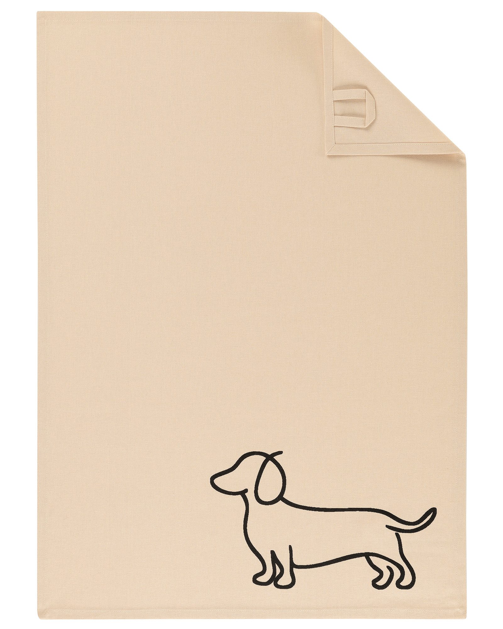Cawö Home Geschirrtuch Cuisine WE LOVE DOGS Companion 6248, (1-tlg)