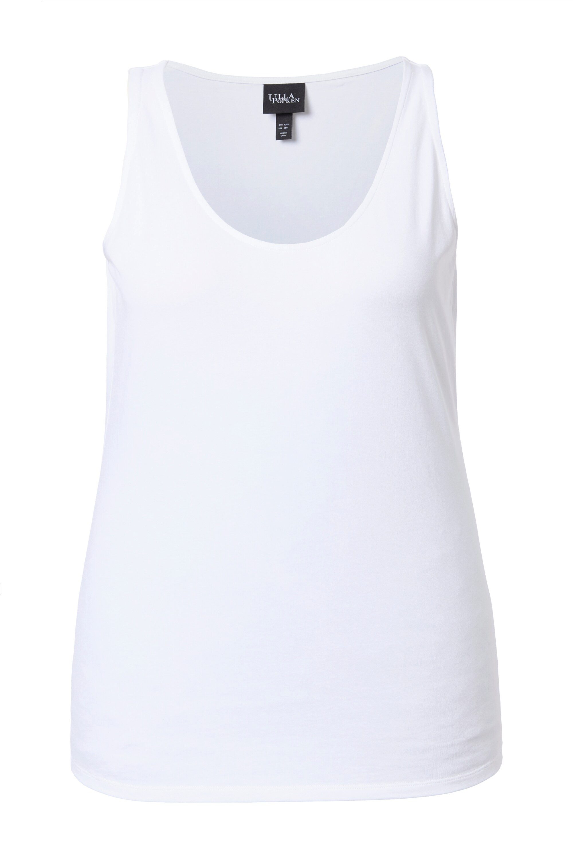 Ulla Popken Longtop Unterziehtop Slim Rundhalsausschnitt ärmellos – Bild 2 von 4