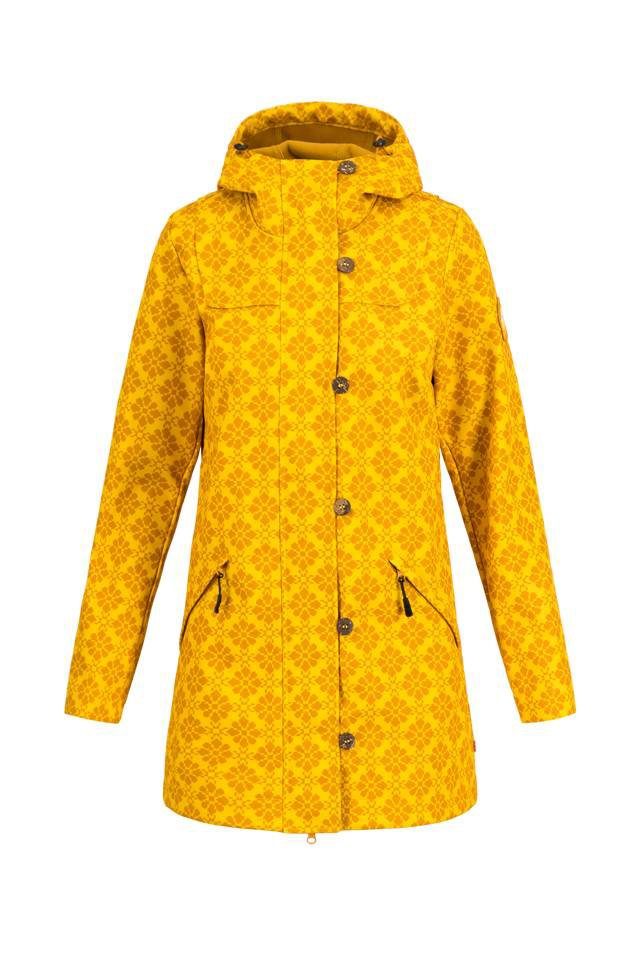 Blutsgeschwister Softshelljacke Blutsgeschwister Wild Weather Long Anorak Damen Jacke Softshell Mantel – Bild 2 von 4
