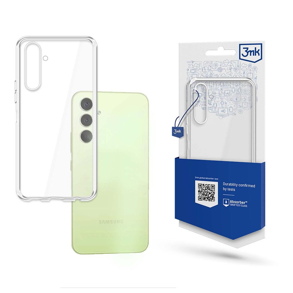 3MK Smartphone-Hülle Schutzhülle Handyhülle Smartphone-Hülle, transparent, Kameraschutz, sturzgeprüft, dünn